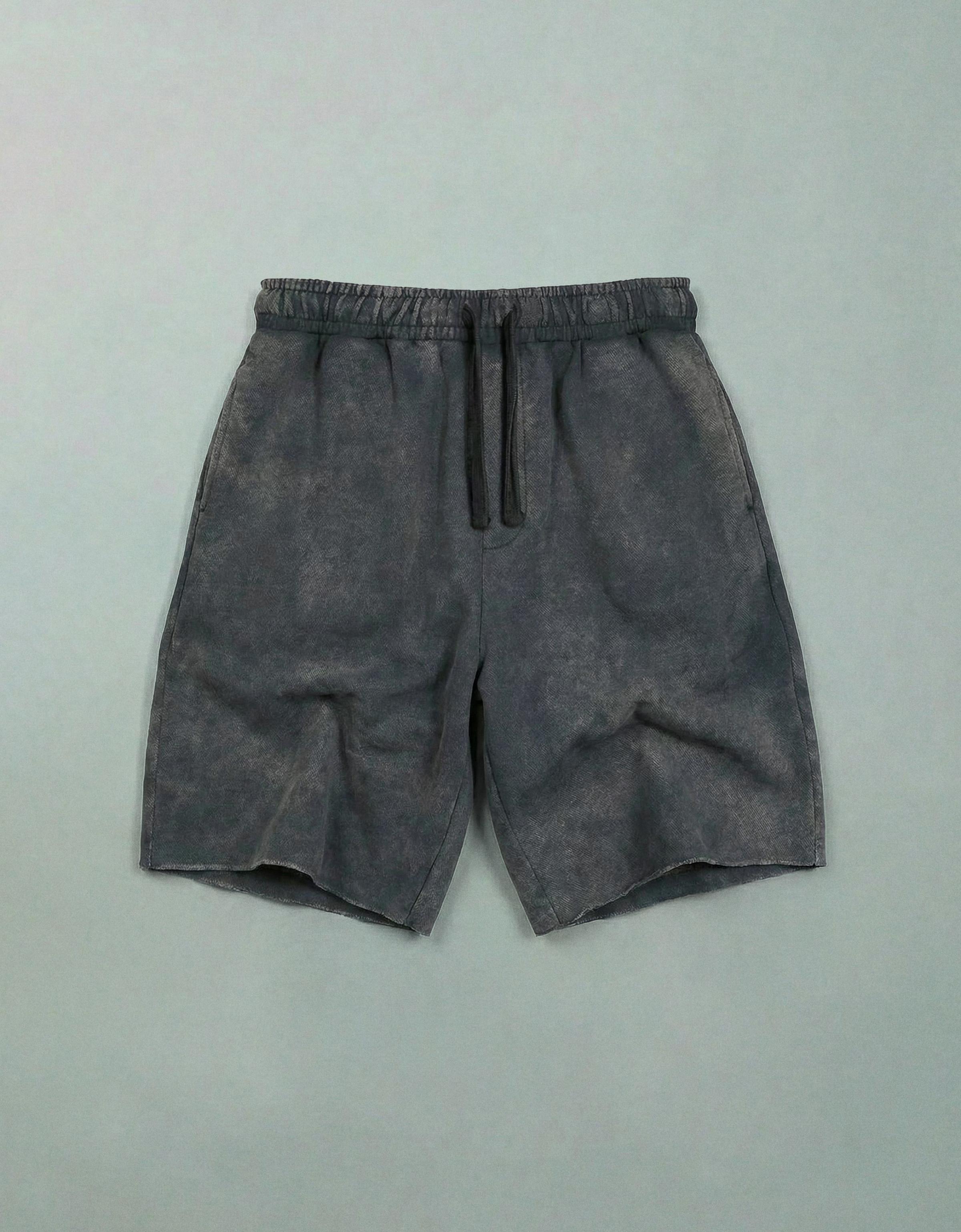 Jogger Bermuda shorts — Grey