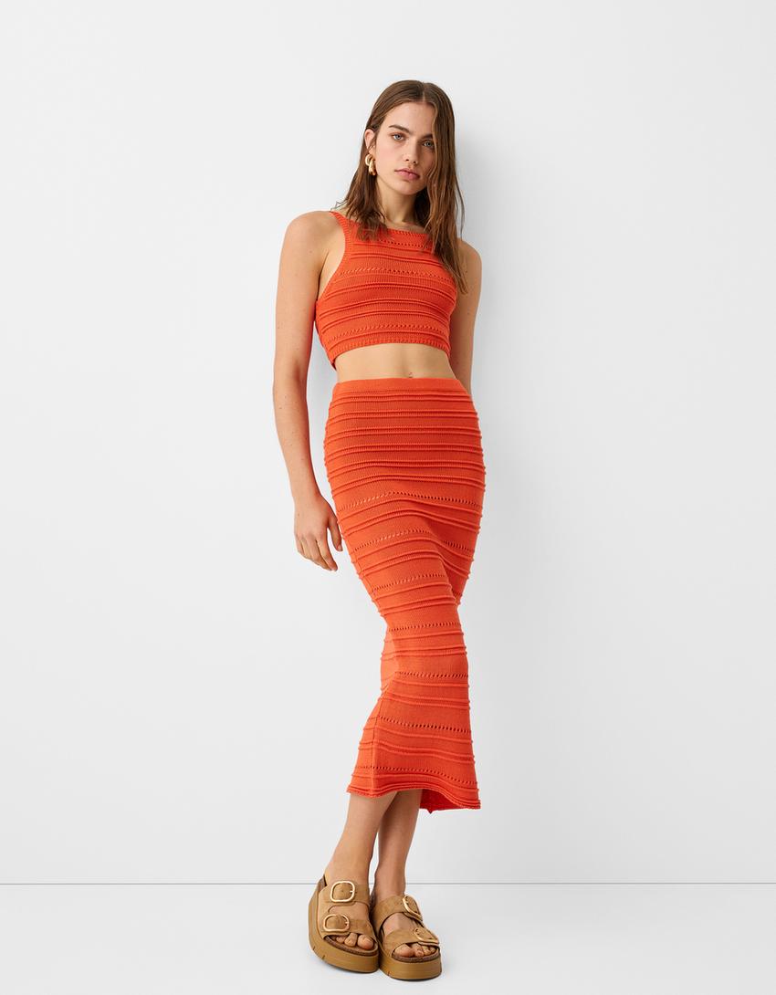 Top rustique ajours-Corail-3