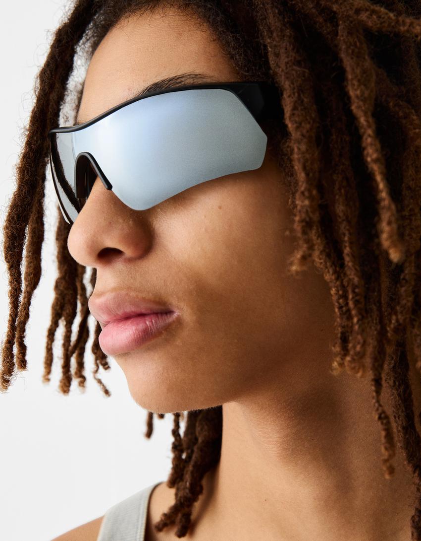 Lunettes de soleil sportives-Noir-3