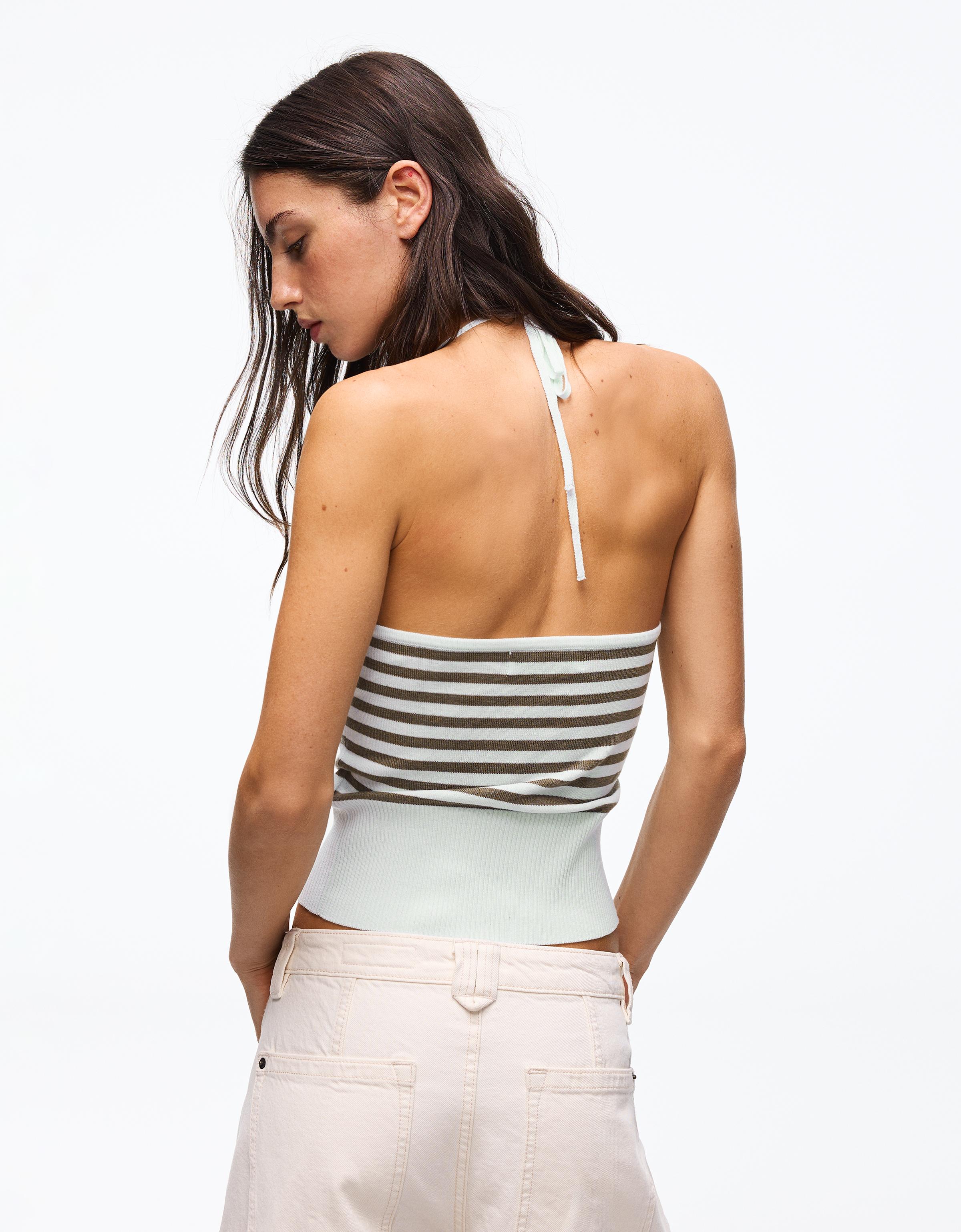 Çizgili halter top - Görsel 14