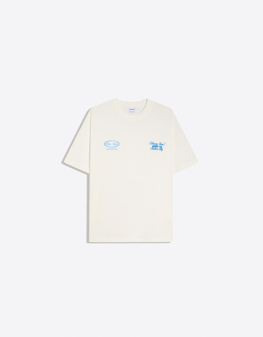 Short sleeve T-shirt-Off white