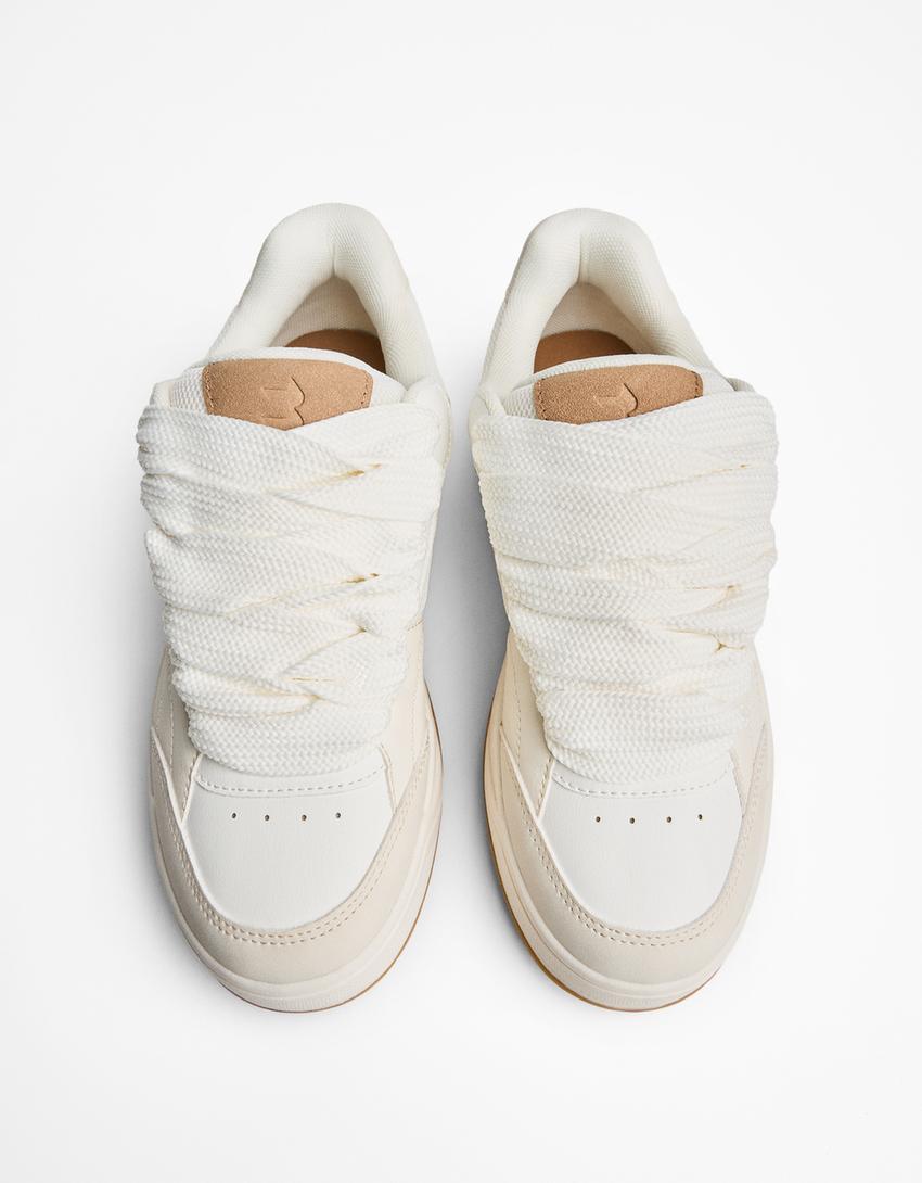 Baskets volume combinées-Multicouleur