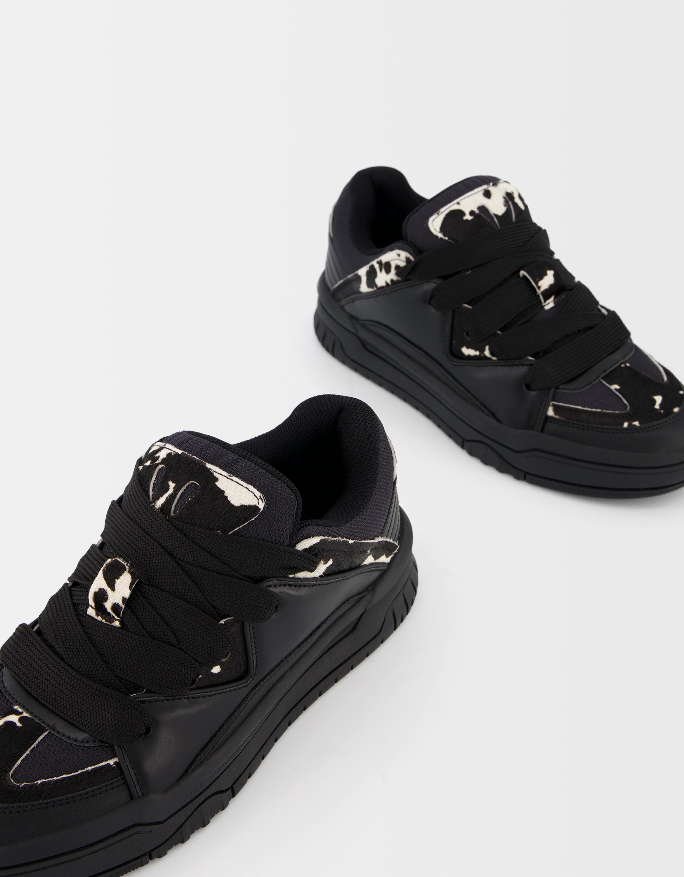 Animal print skater sneakers - Trainers - Men | Bershka