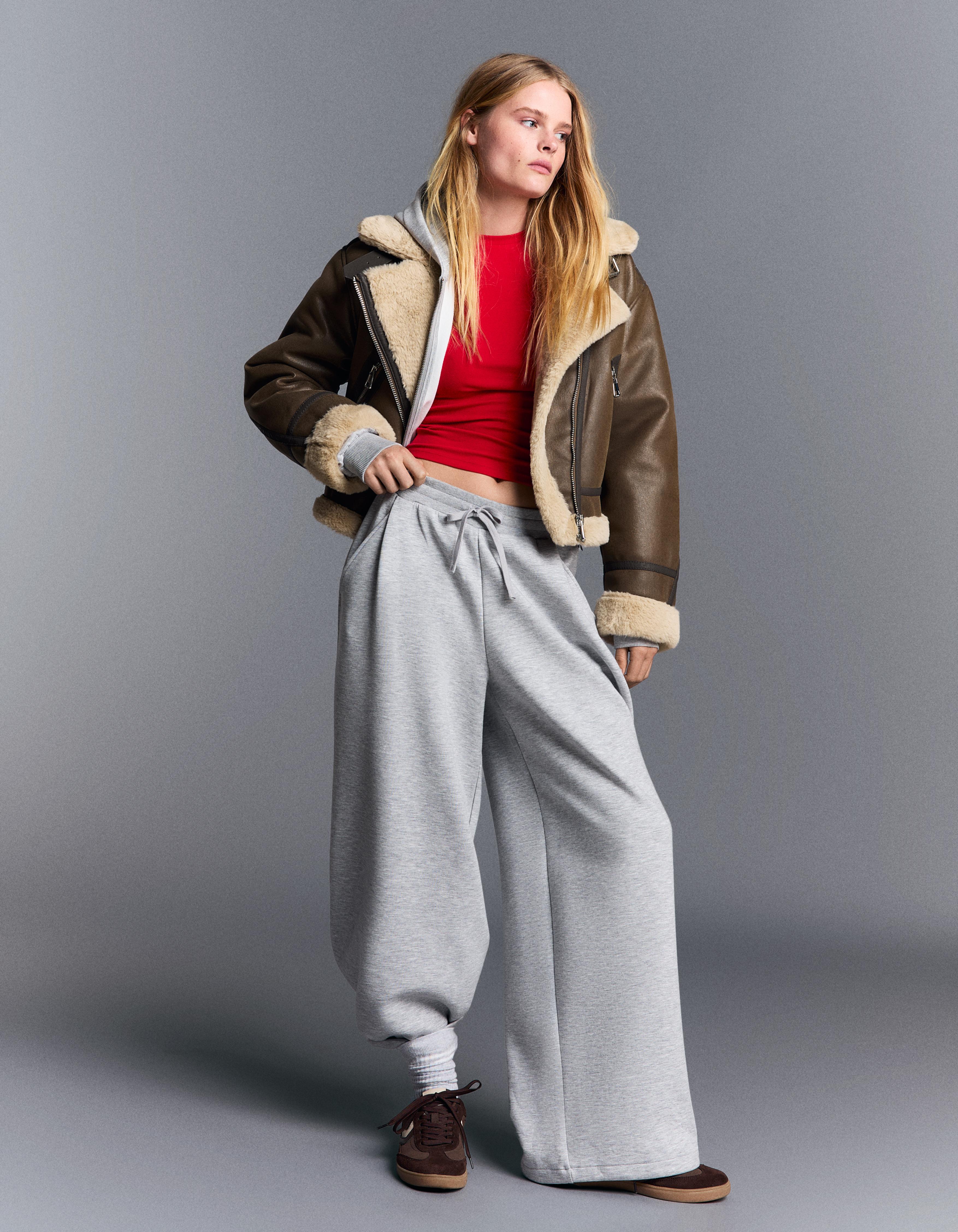 /bershka-cazadora-corta-doble-faz-mujer-xxs-marron