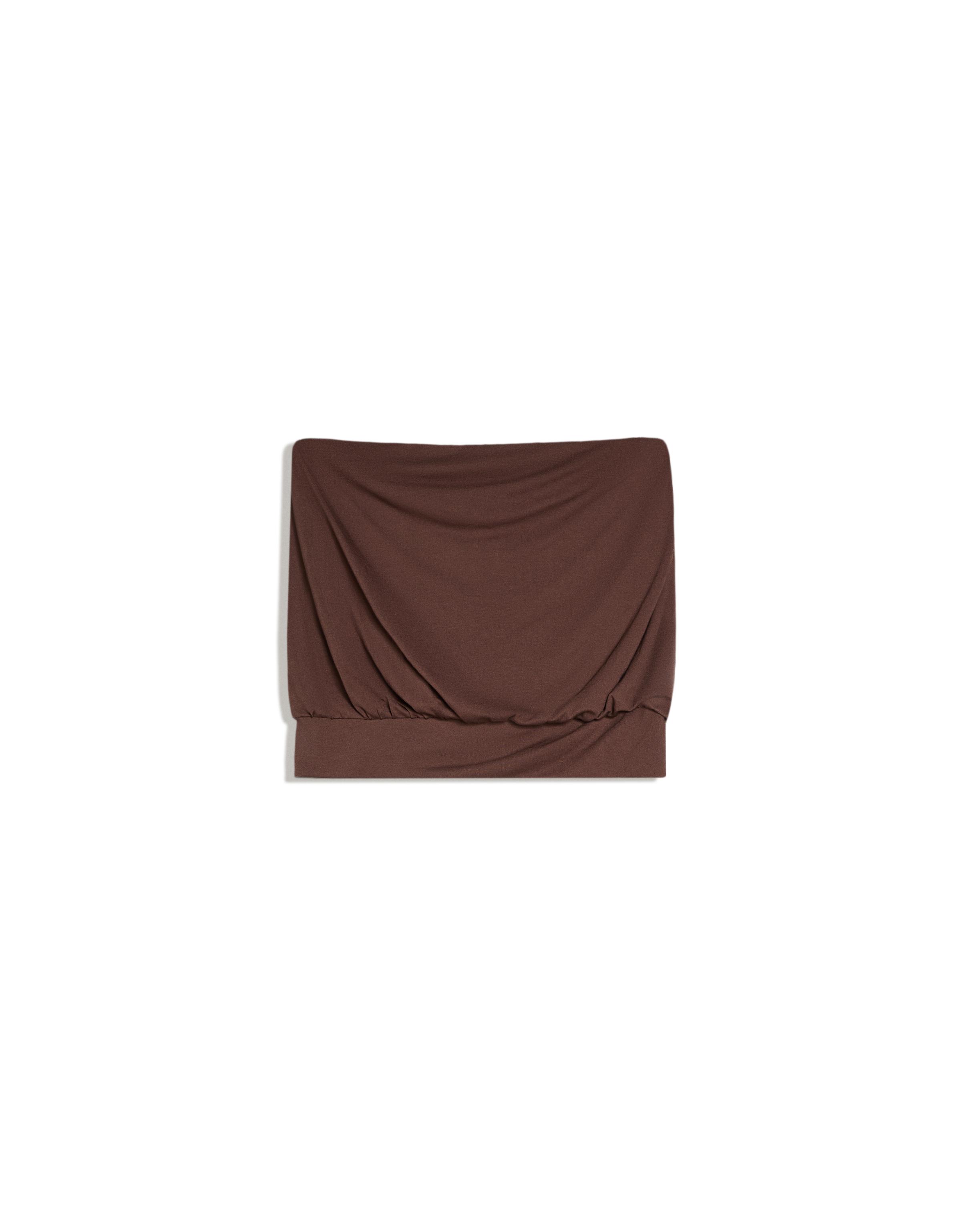 Bandeau waist cincher top