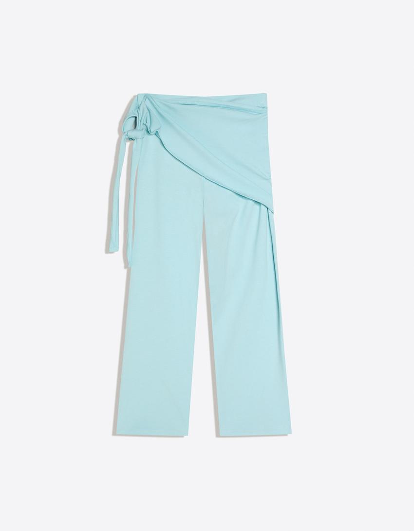 POLLY POCKET capris-Light blue