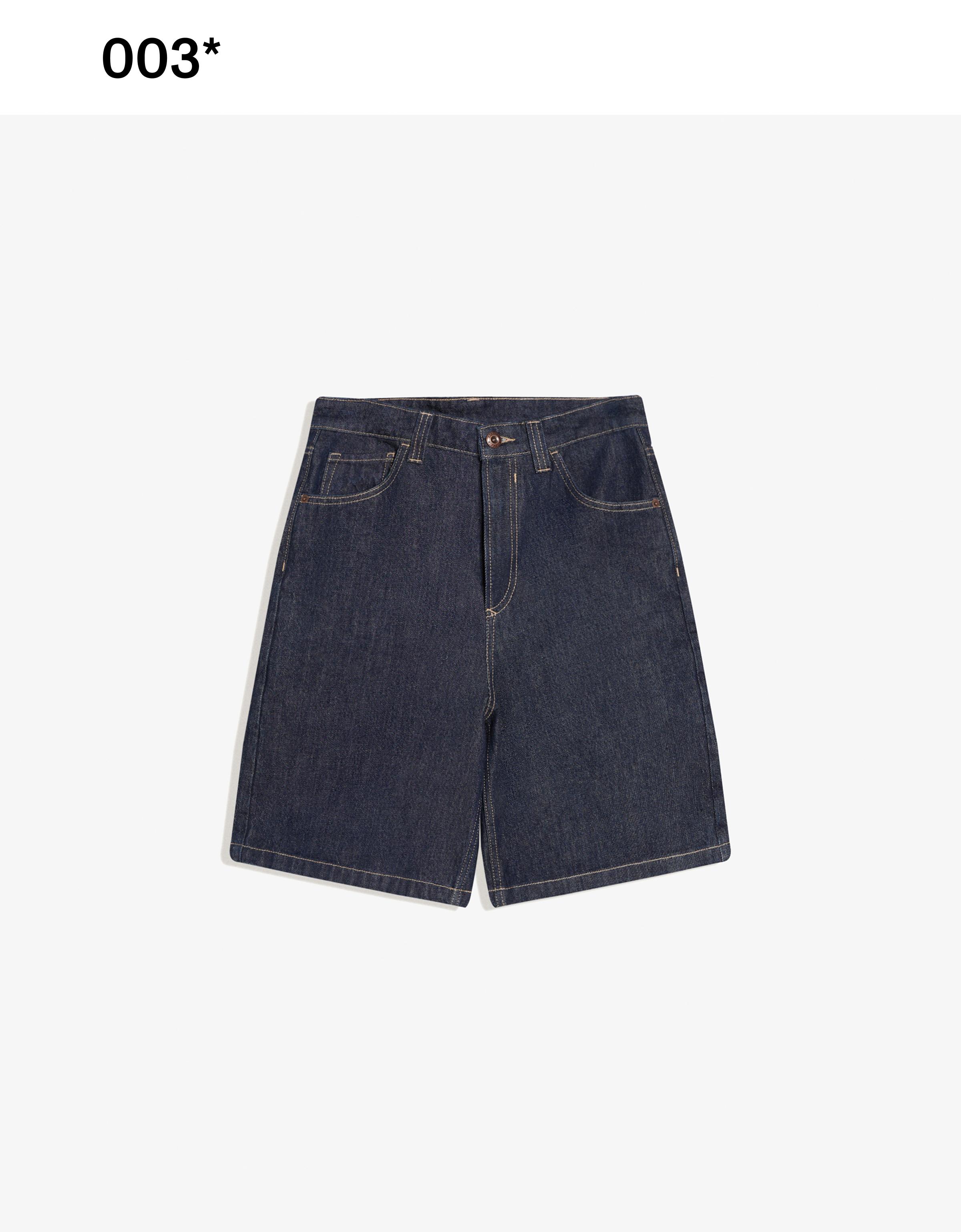 Baggy fit denim şort - Görsel 78