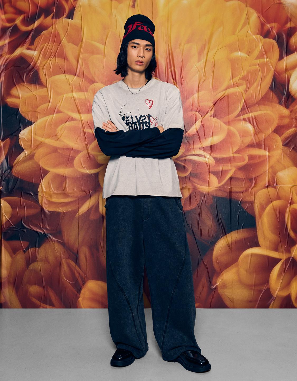 Short sleeve T-shirt with print