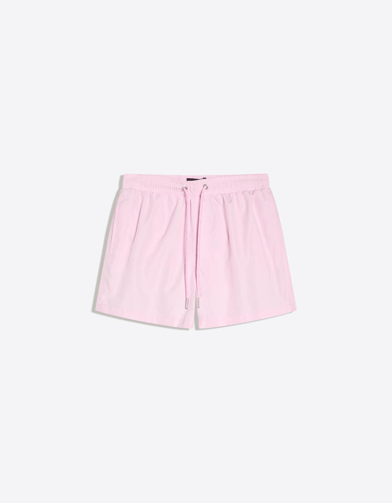 Basic regular fit swim shorts — Pink