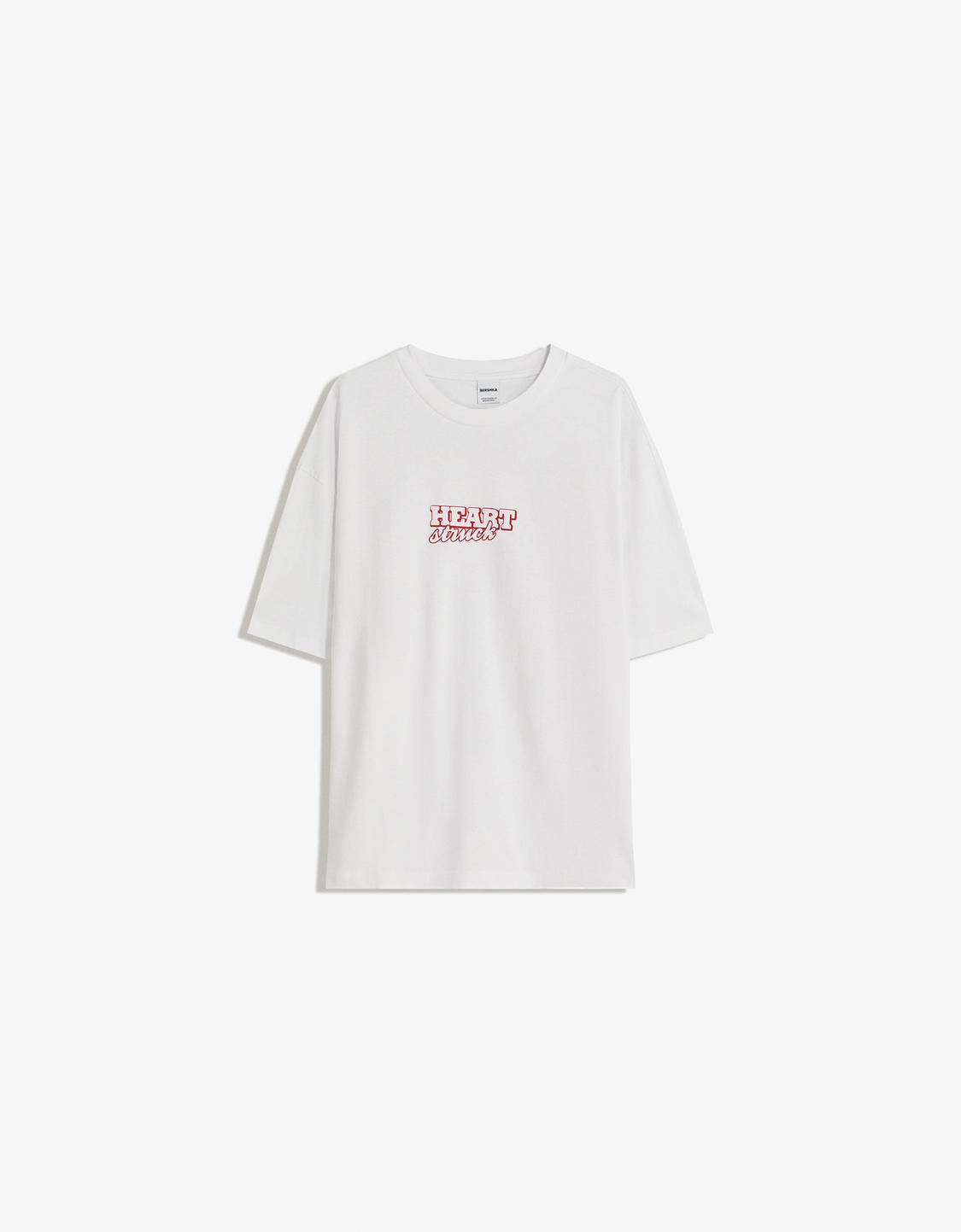 Short sleeve T-shirt with print