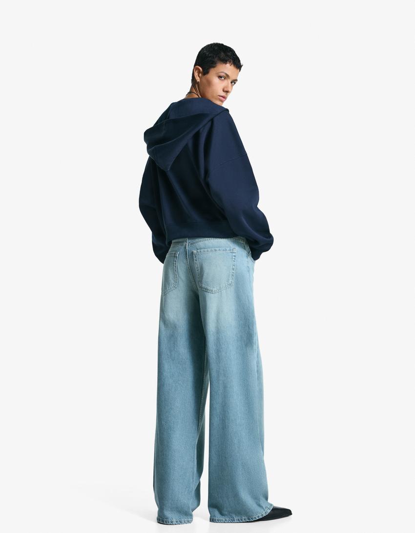 Jeans wide leg-Azul lavado-1