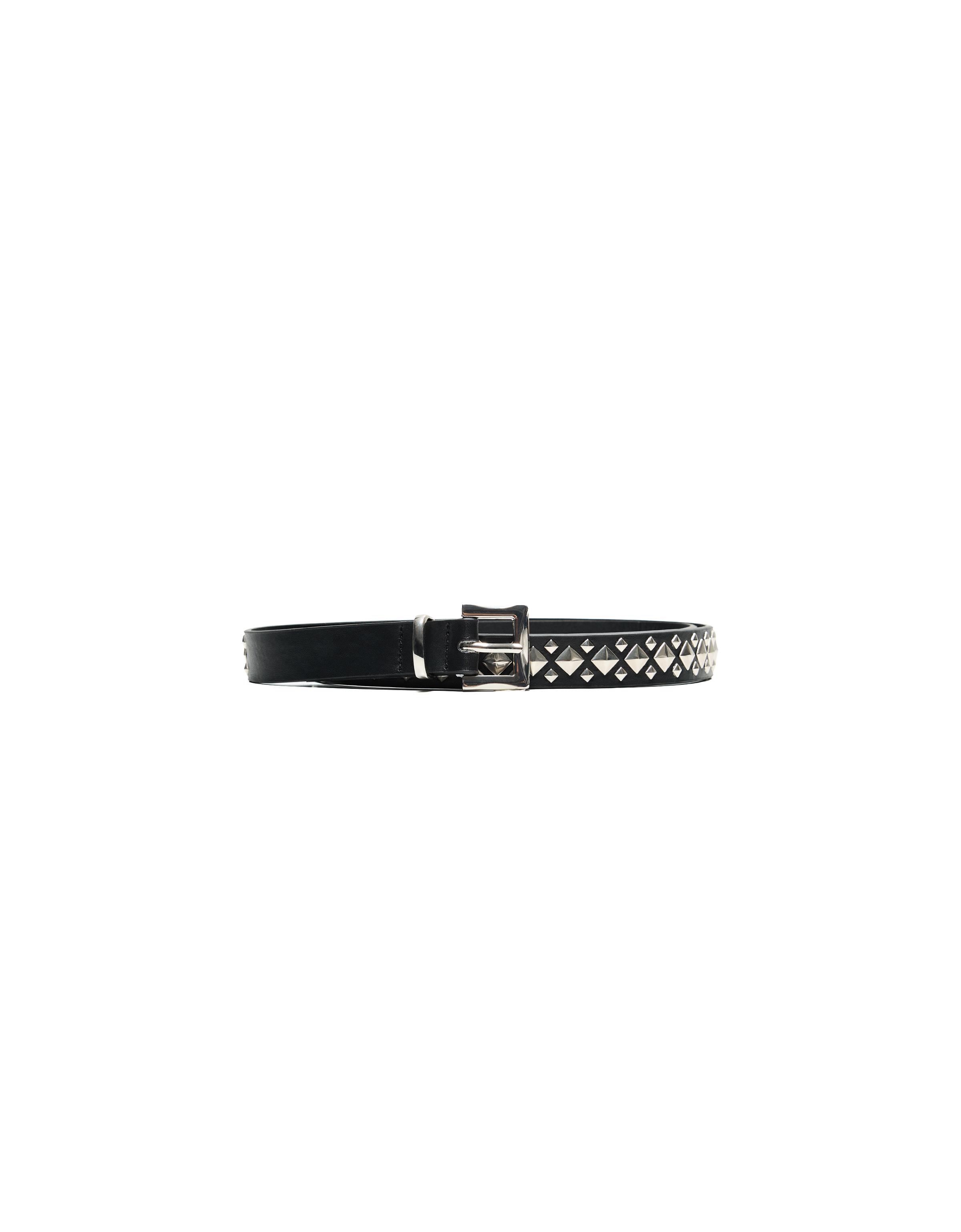 Diamond stud belt — Black