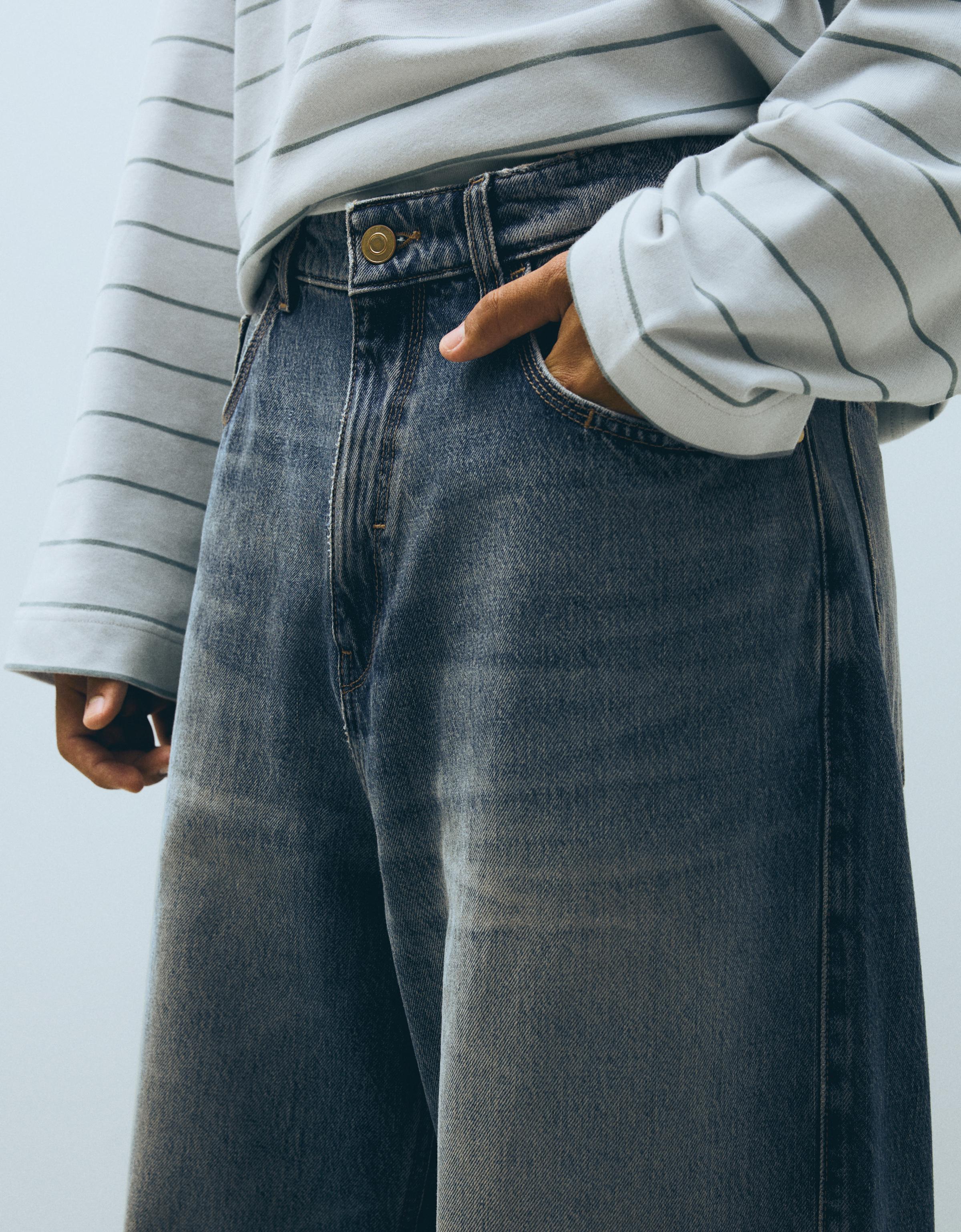 Super baggy jeans — Light blue