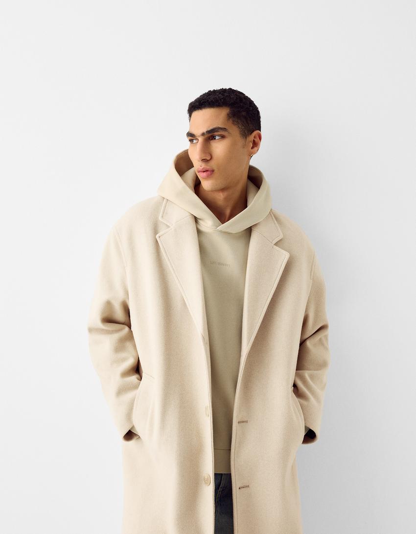 Manteau confort-Sable-3