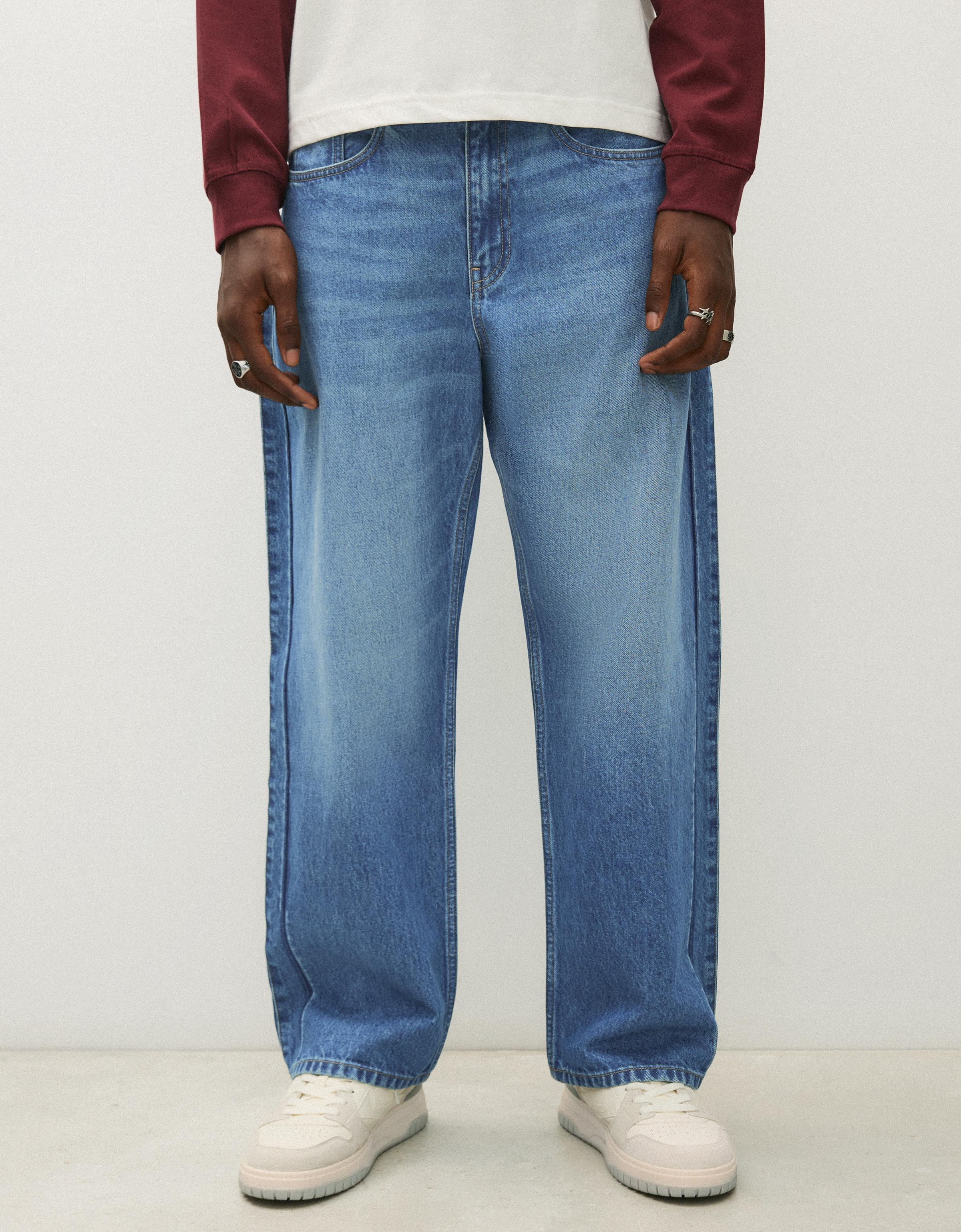 Loose fit jeans — Blue