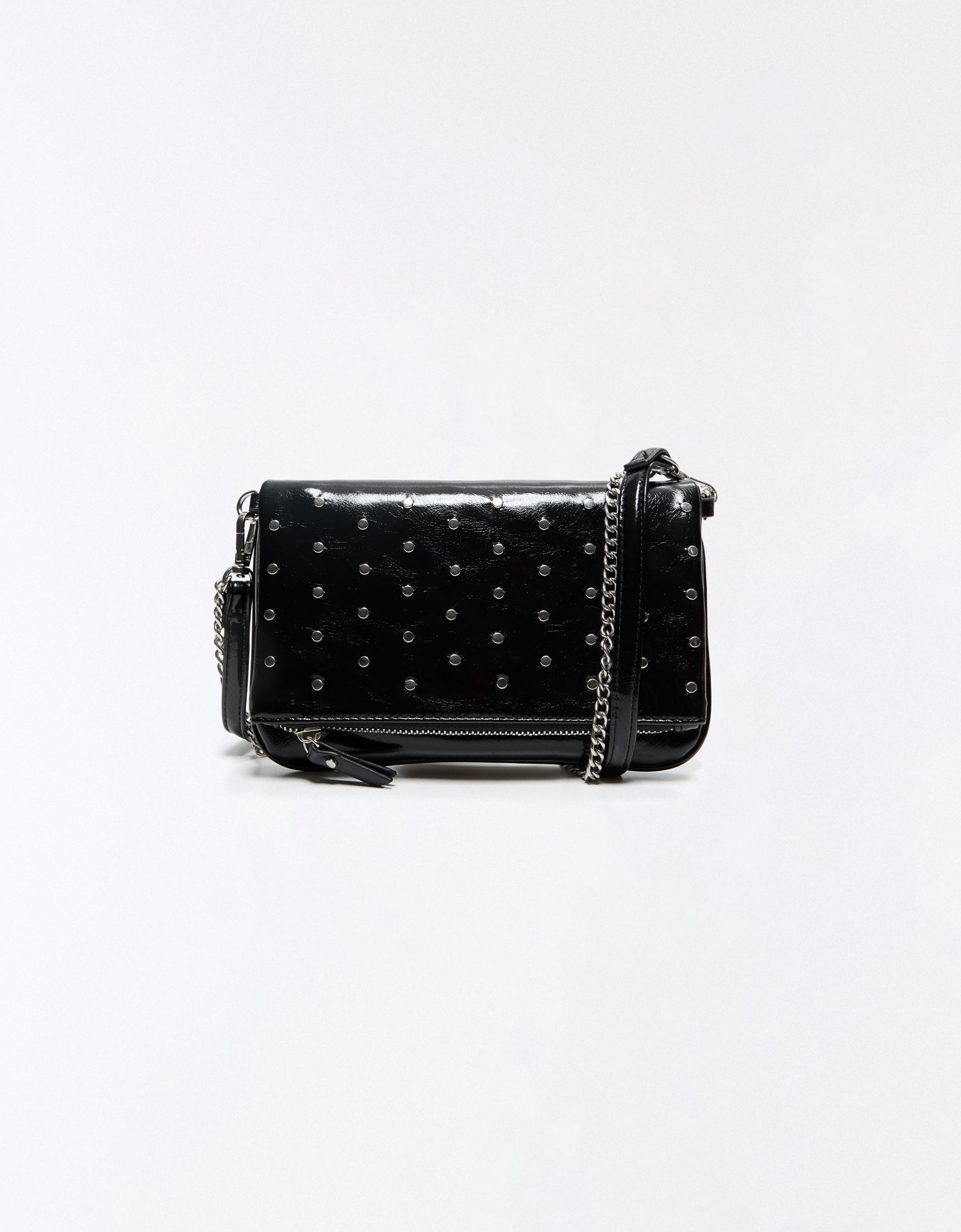 Studded envelope bag — Black