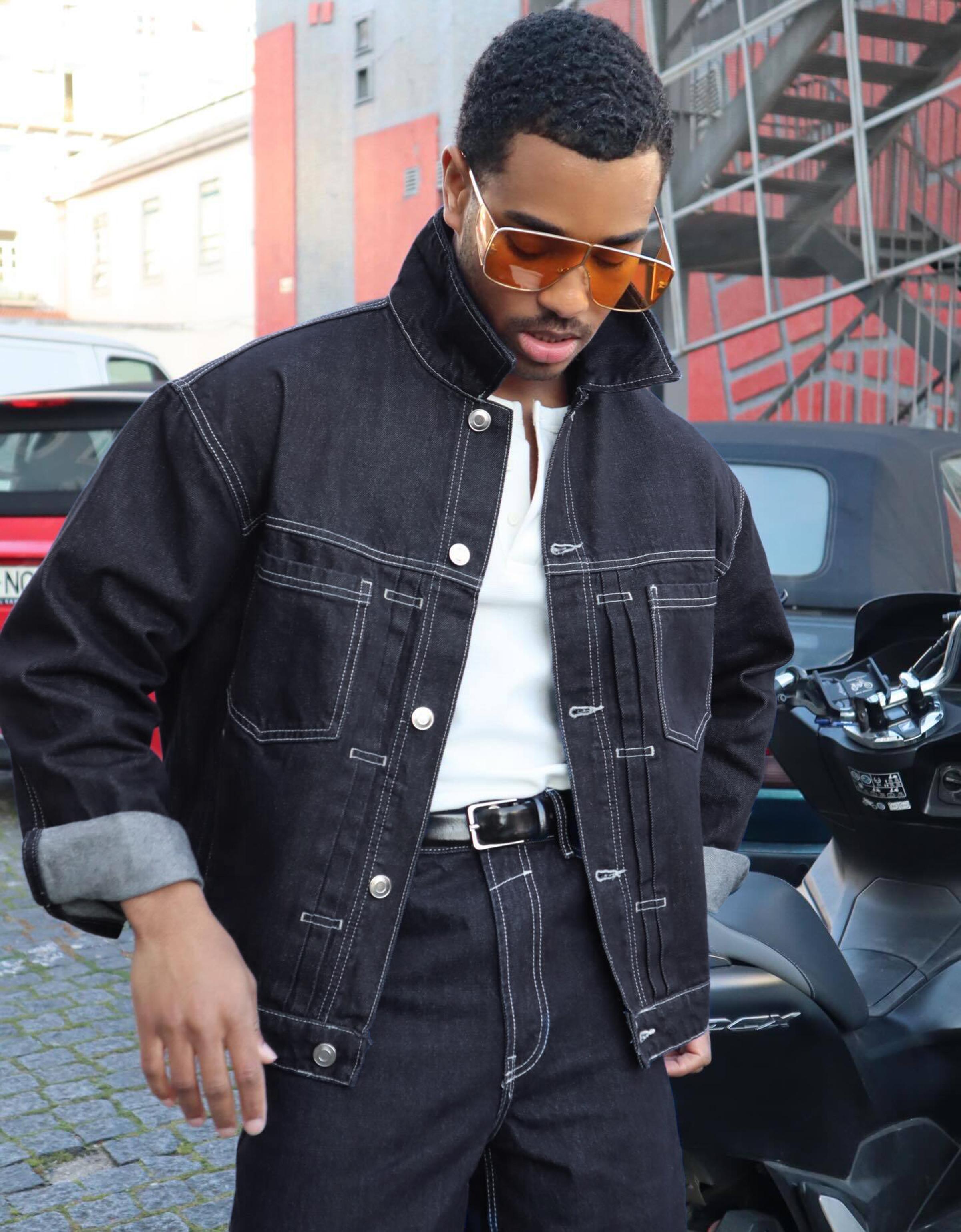 Denim jacket — Navy