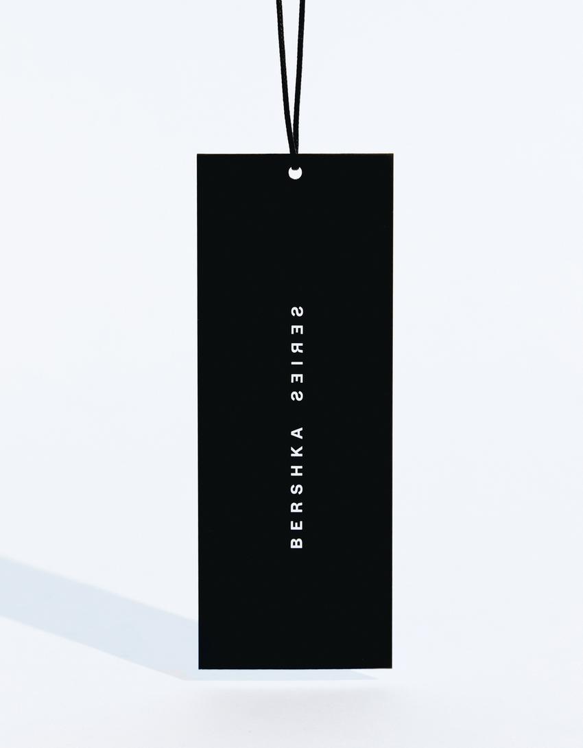 Vestito mini attillato con gonna a palloncino-Bianco
