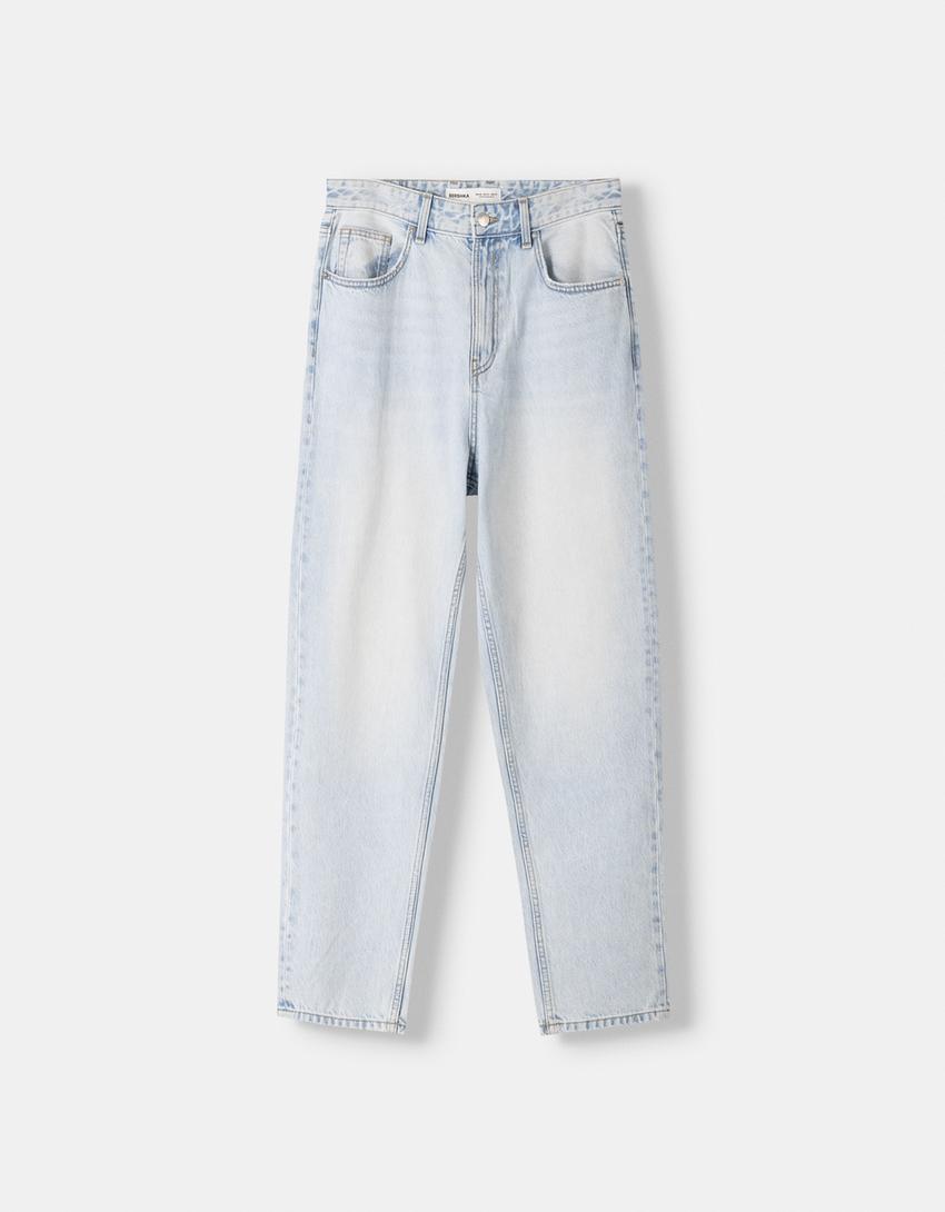 Loose fit jeans-Light blue-5