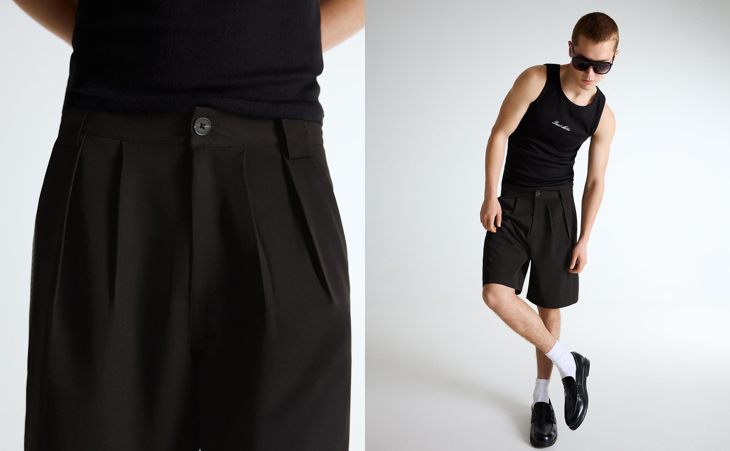 Boxy fit tailored bermuda - Görsel 30