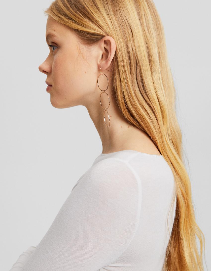 Boucles d’oreilles anneaux-Or-1