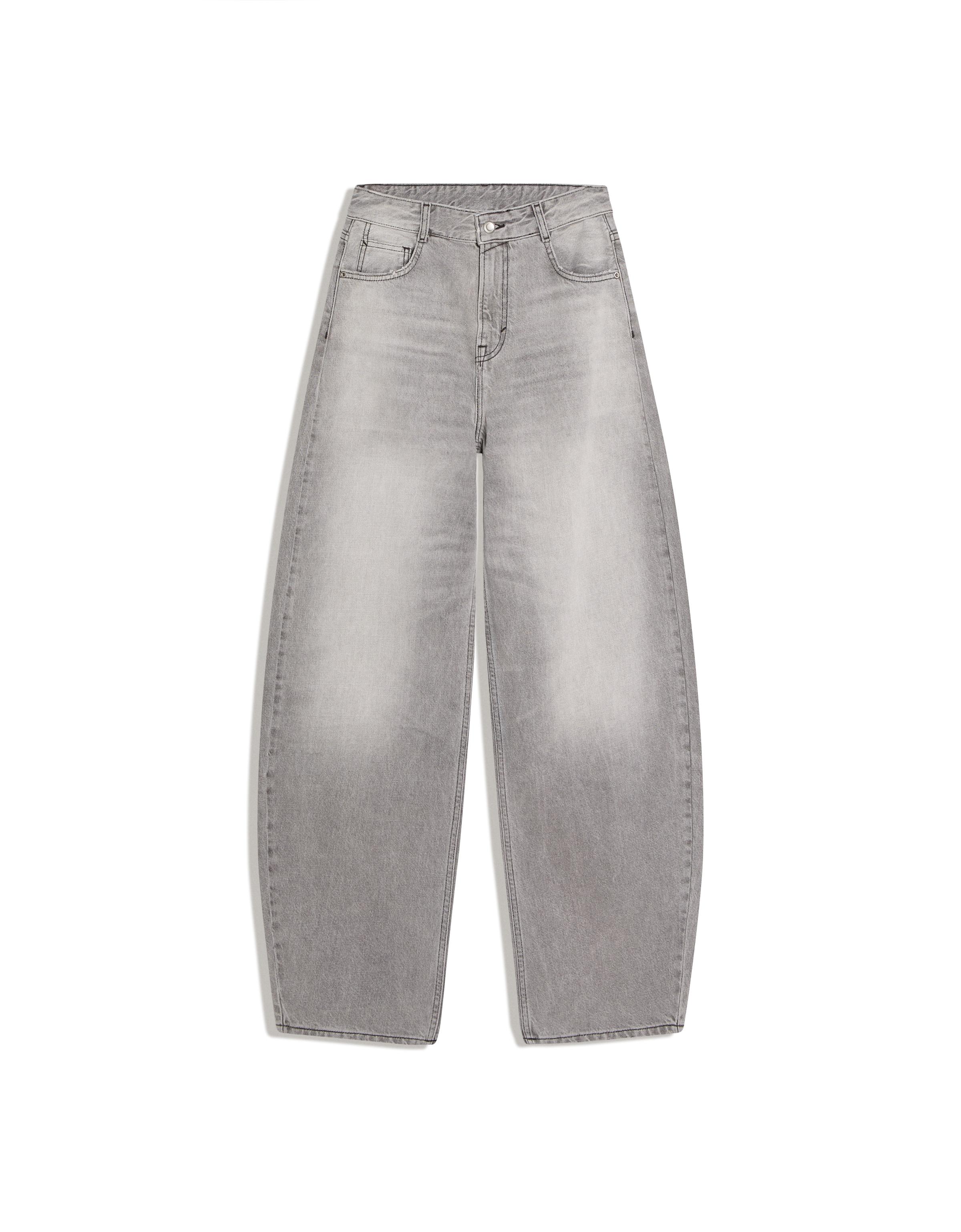 Yüksek bel barrel fit jean - Görsel 79