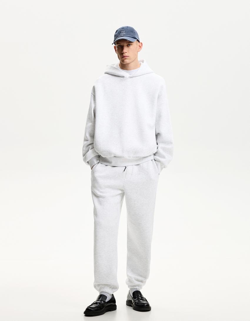 Bershka Jogger Joggerhombre Plush Joggers Trousers Men Bershka