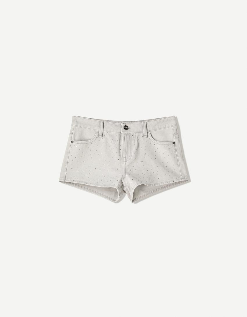 Short brillo-Gris