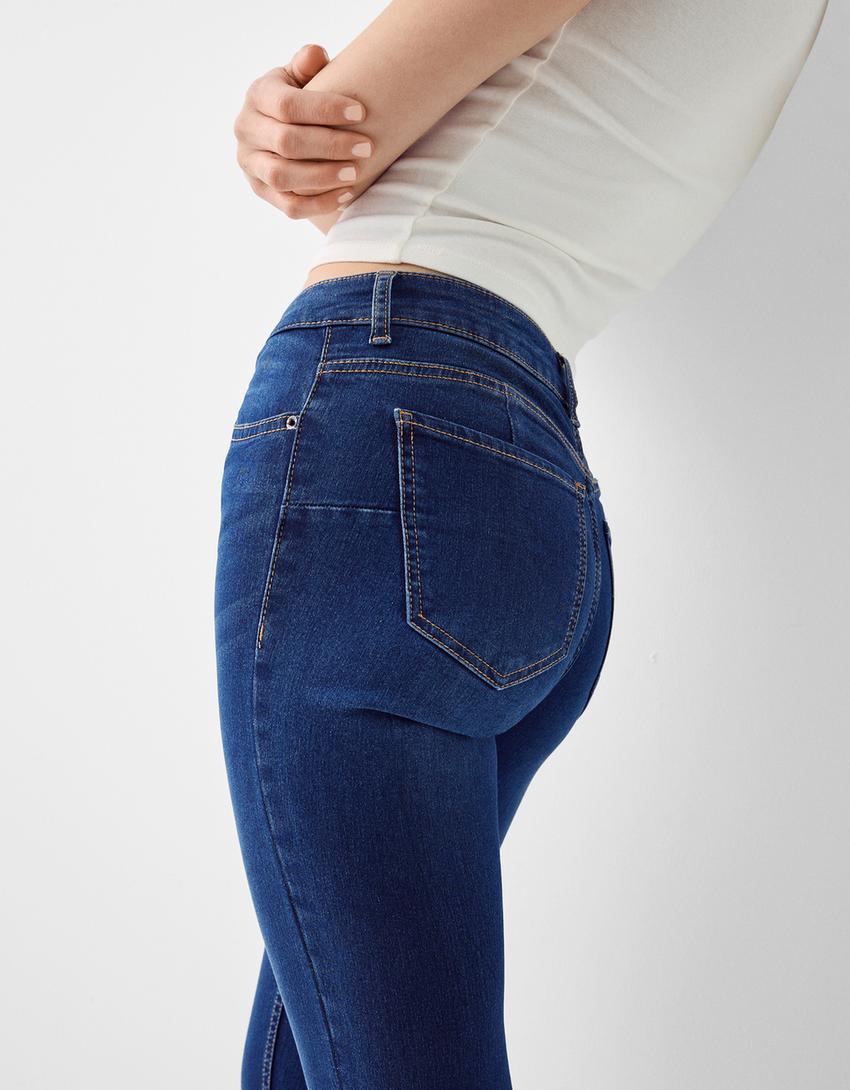 Jean skinny push up-Bleu-6