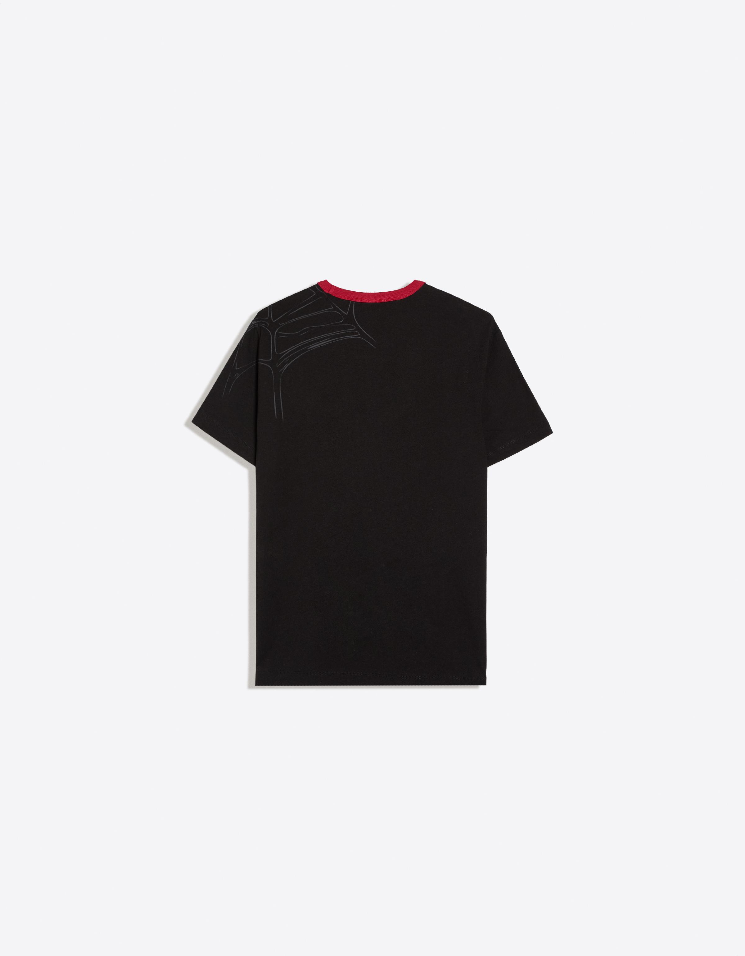 Bershka SPIDER-MAN baskılı kontrast t-shirt görsel 4