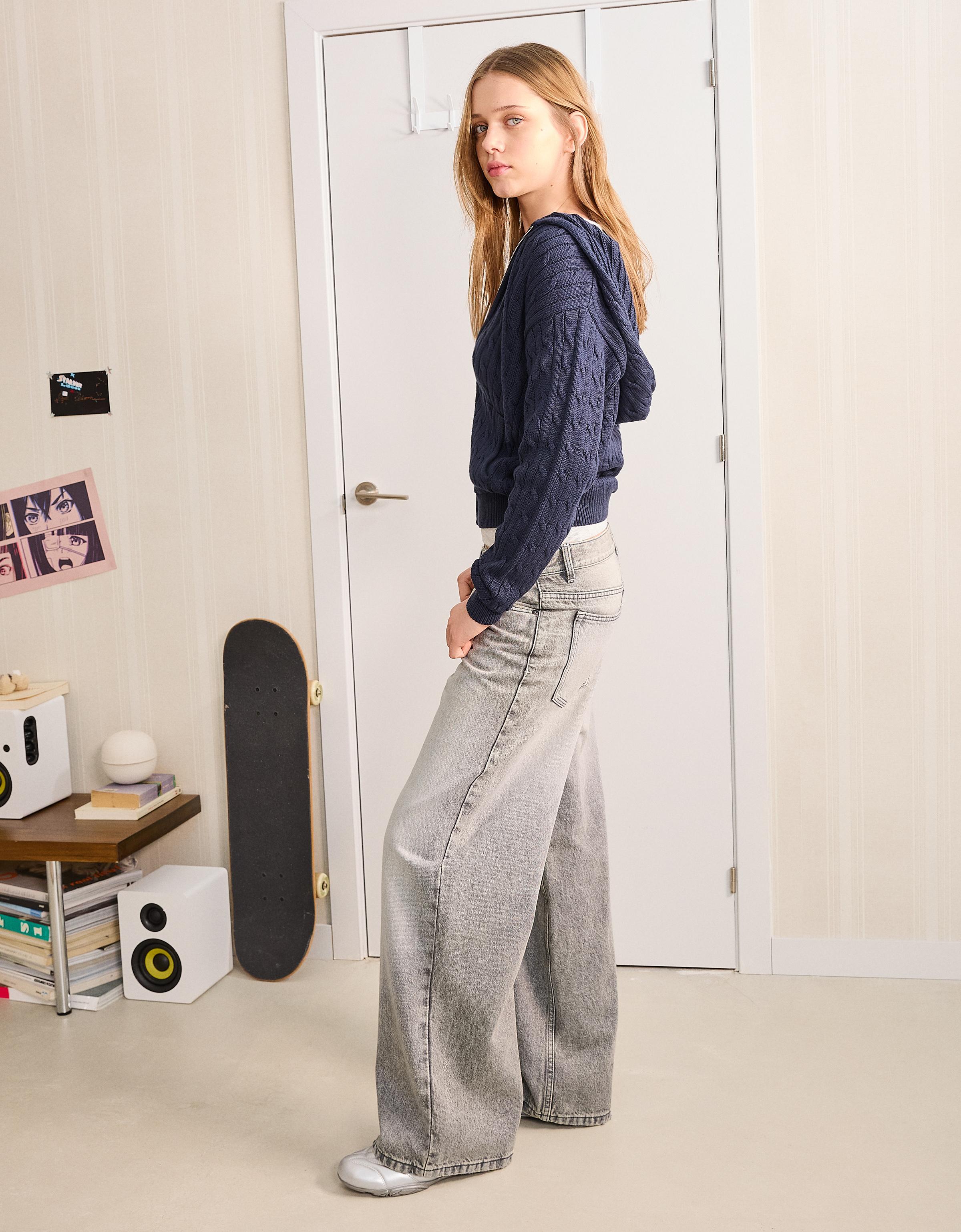 Düşük bel boyfriend jean - Görsel 75