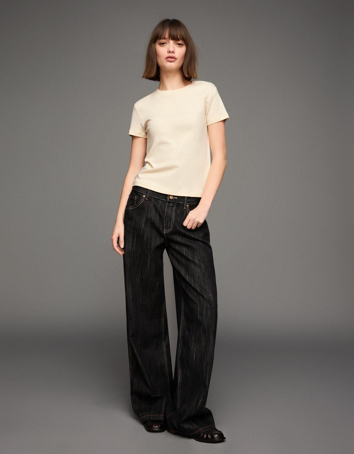 Maglietta a maniche corte heavy cotton