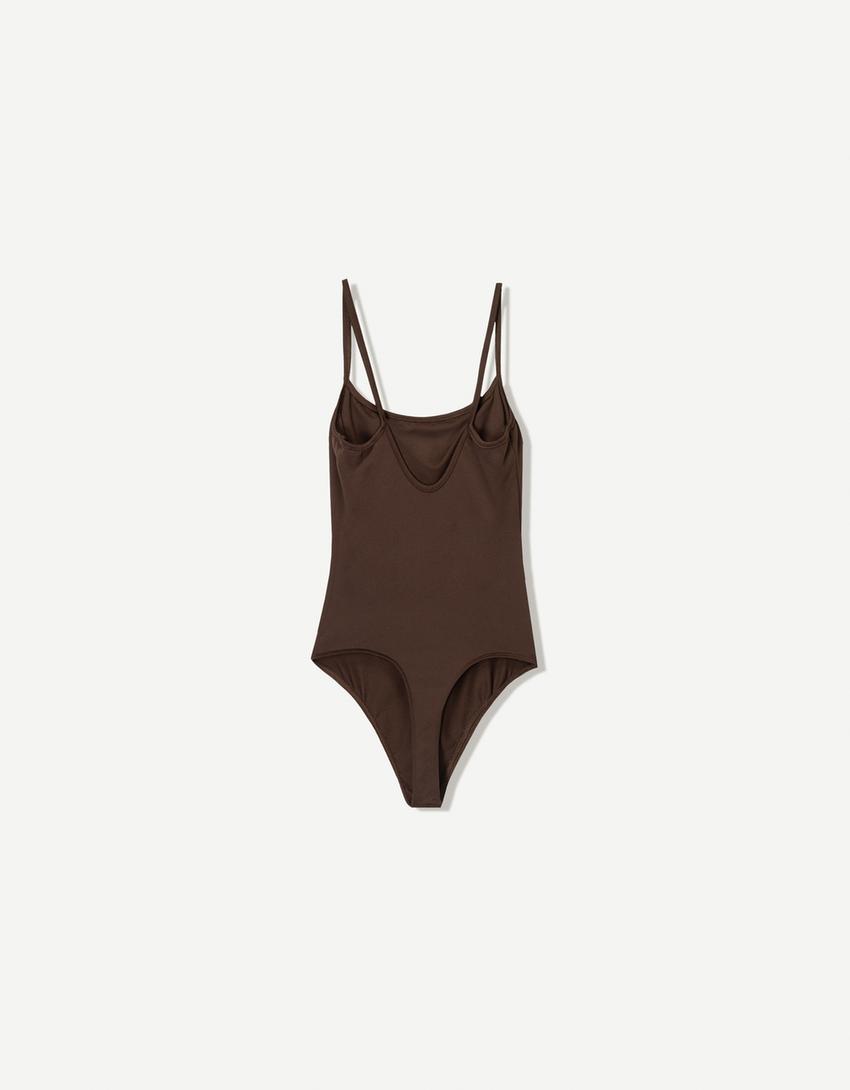 Tank bodysuit-Brown-4