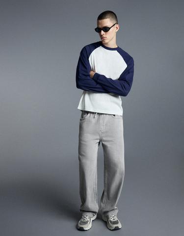 Straight jogger jeans — Grey 1