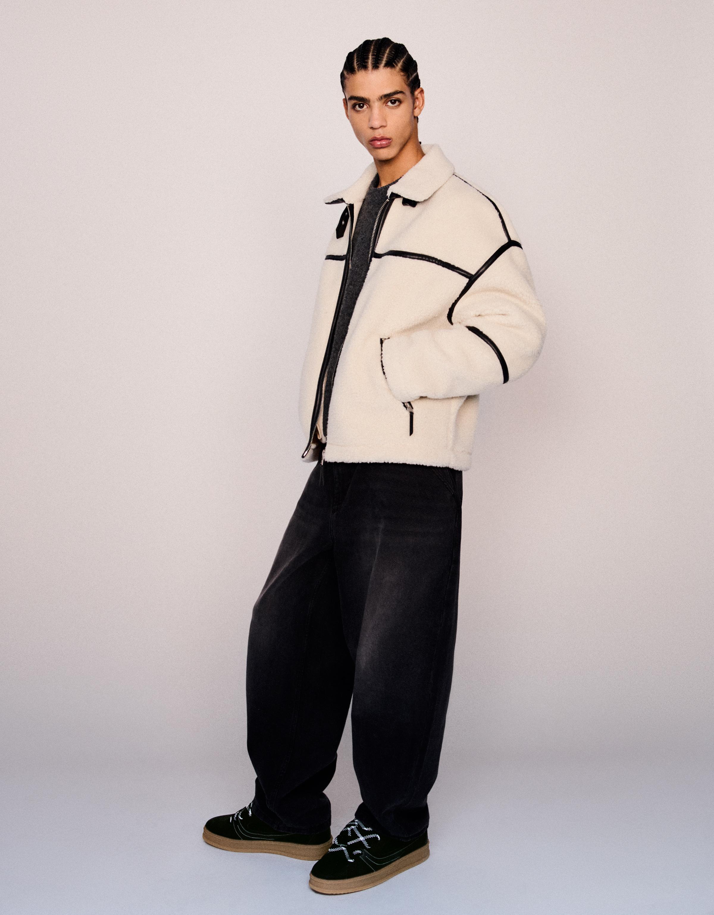 スペイン発 ☆ Bershka ♪XL シューレース スケータースニーカー スペイン発♪Bershka☆メンズ チャンキー スケータースニーカー