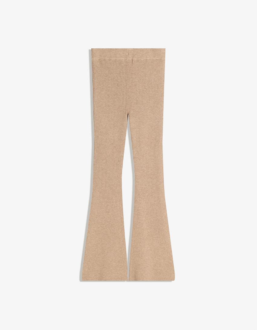 Pantalón punto wide leg-Arena