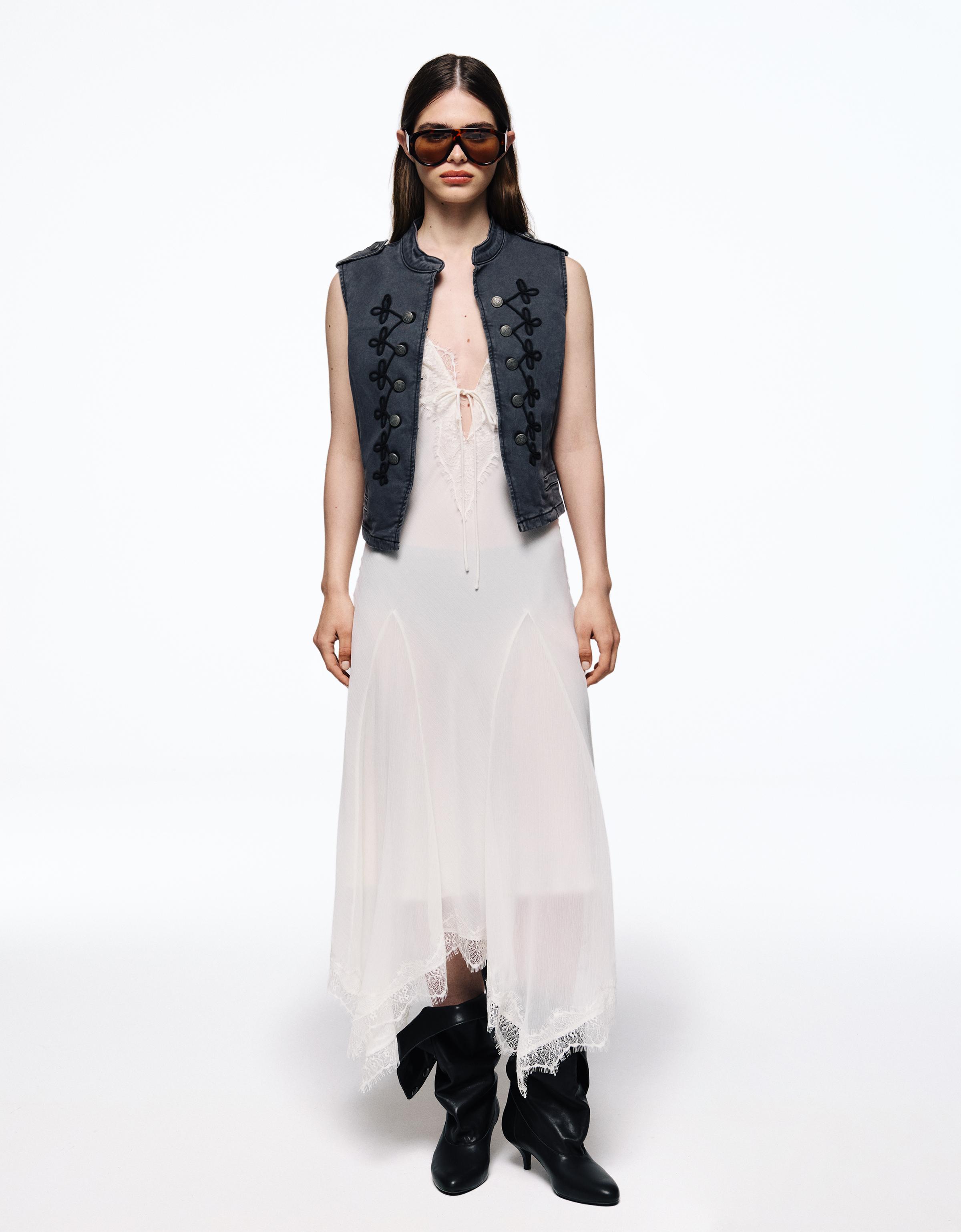 Önü düğmeli yelek - Görsel 22