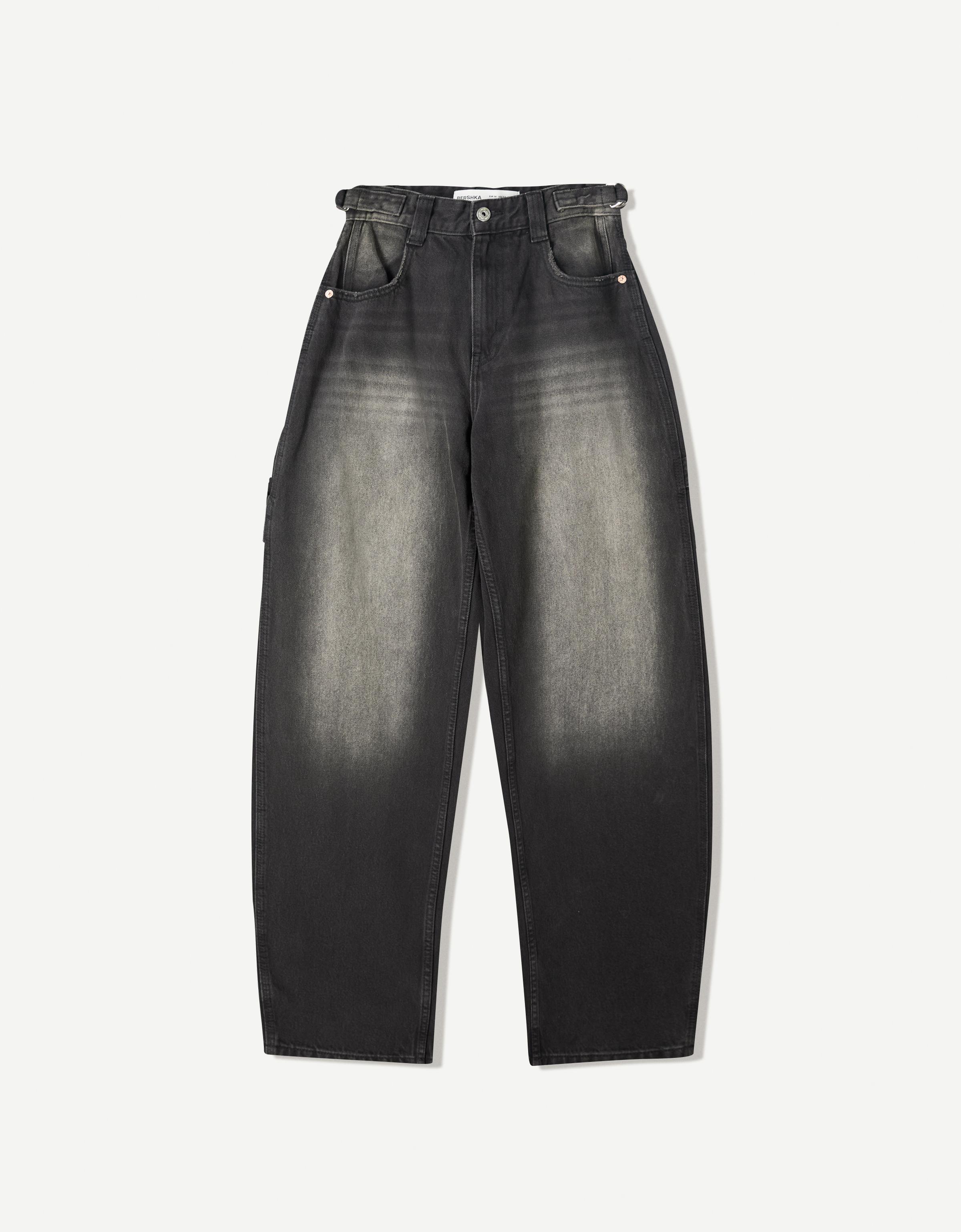 【JEMUT】Liquid Wide Balloon Denim Pants★SOLP2460 JEMUT】Liquid Wide Balloon Denim Pants☆SOLP2460 (Jemut