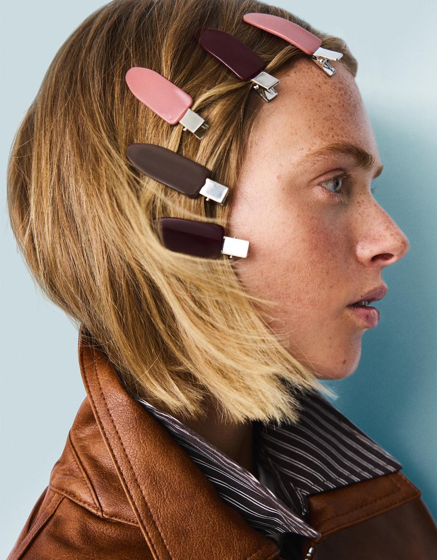 Pack van haarspelden Accessoires Dames Bershka - Main Image