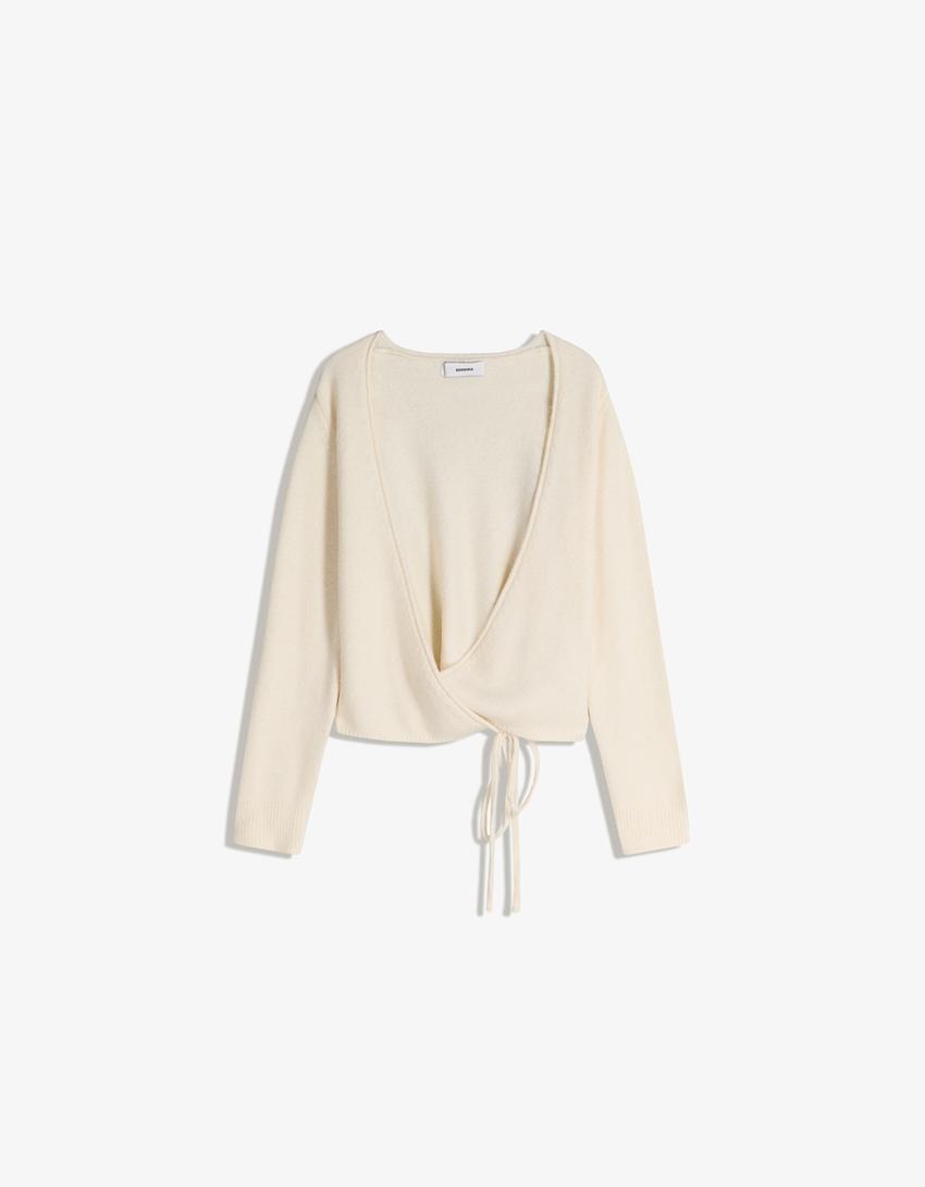 Ballerina cardigan-Cream
