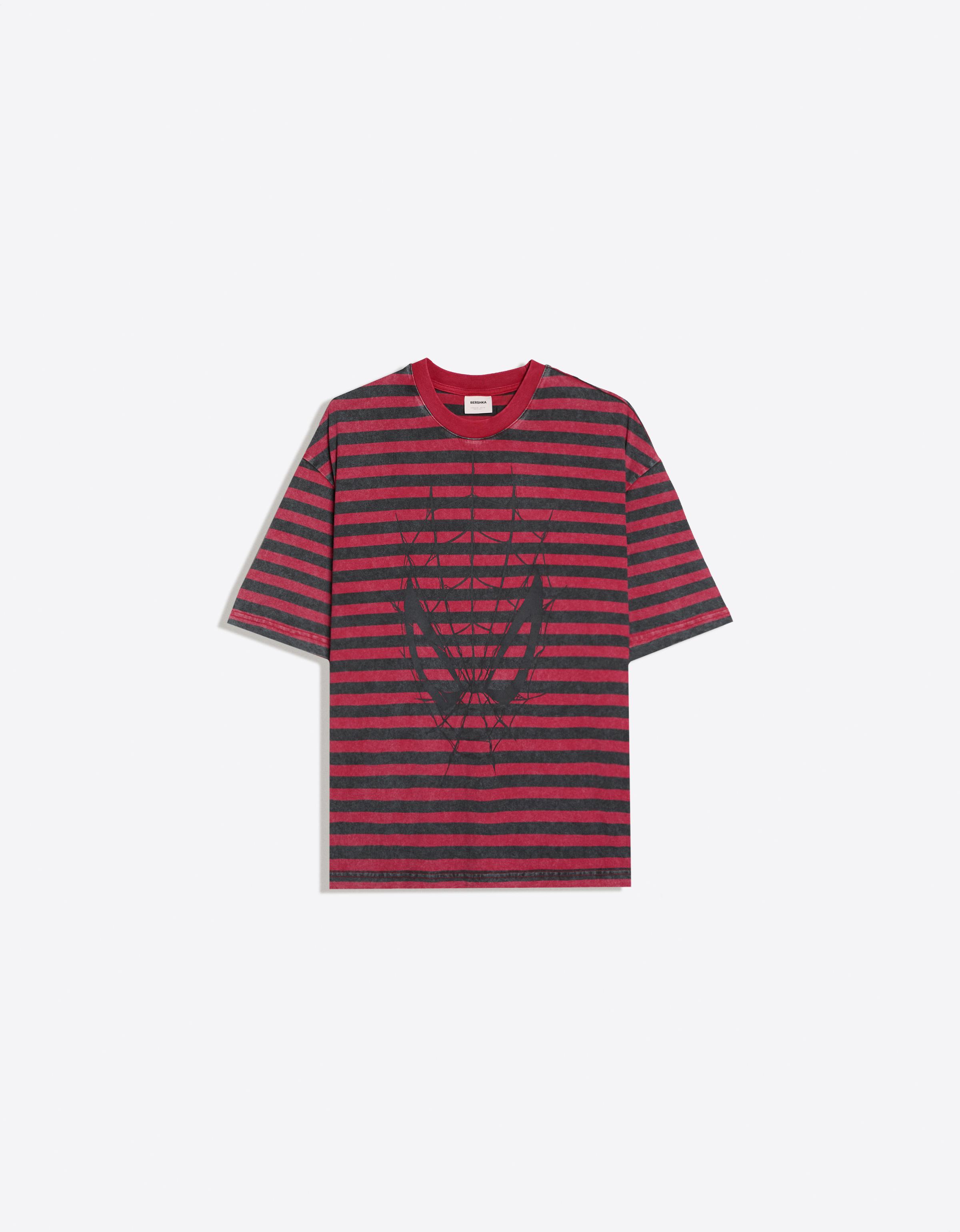 Bershka SPIDER-MAN baskılı tişört