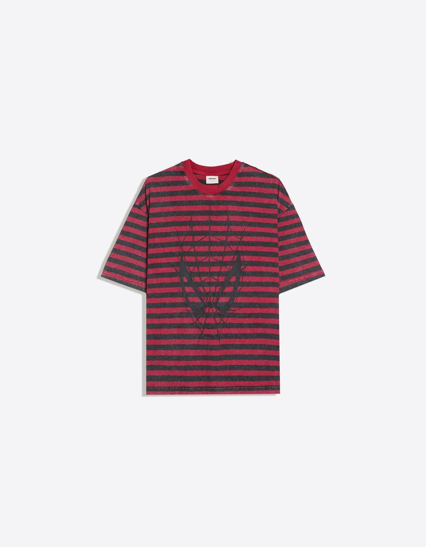 T-shirt imprimé SPIDER-MAN-Rouge