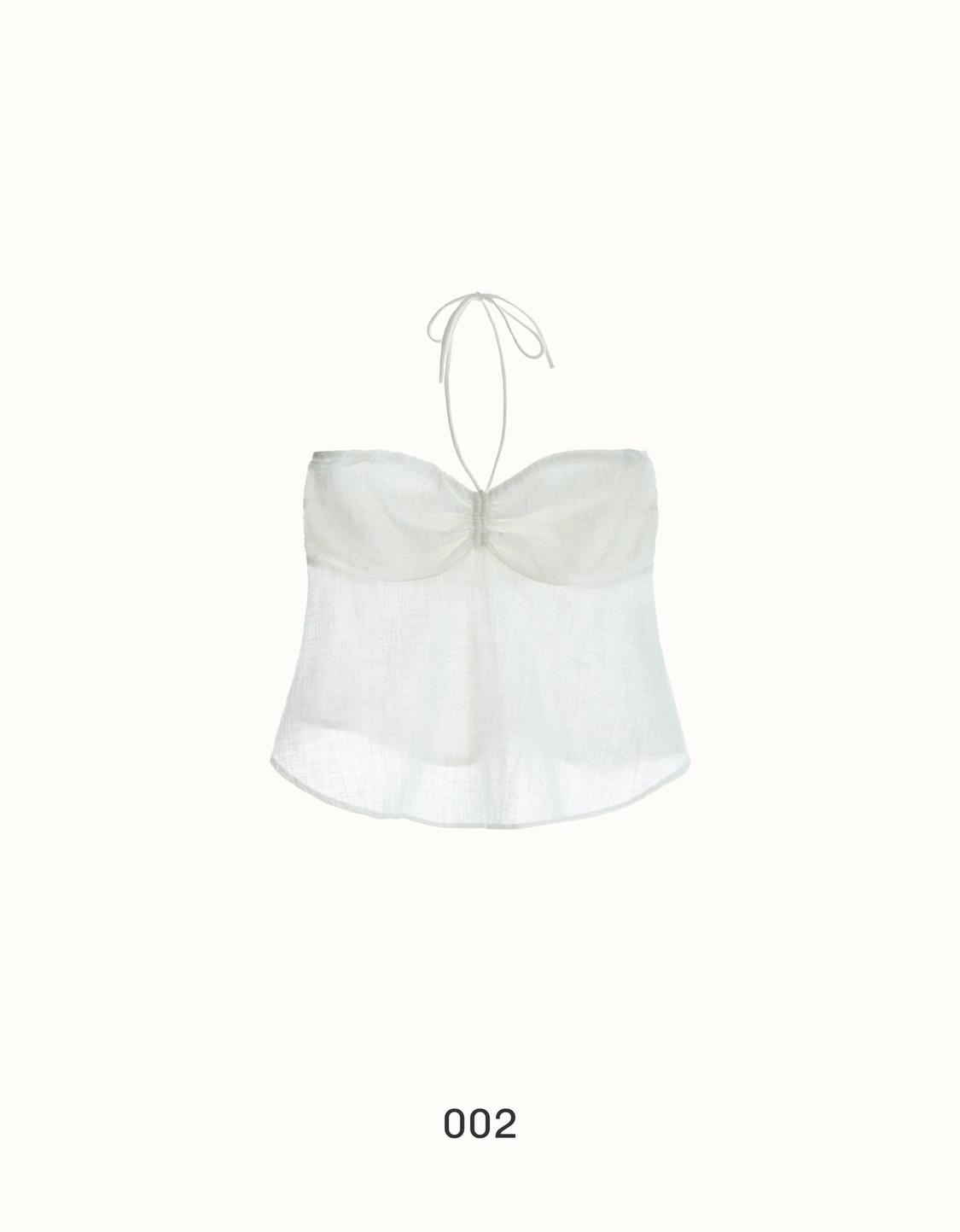 Rustic bandeau top
