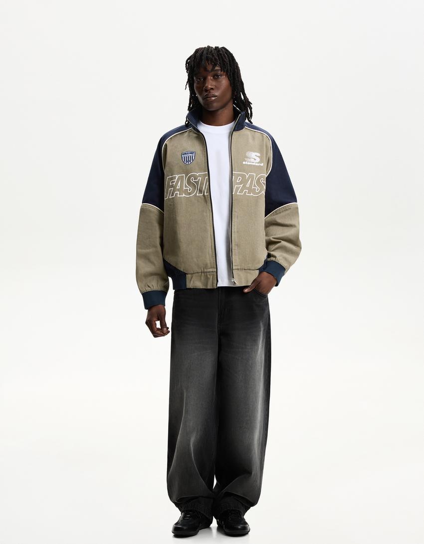 Sports denim jacket