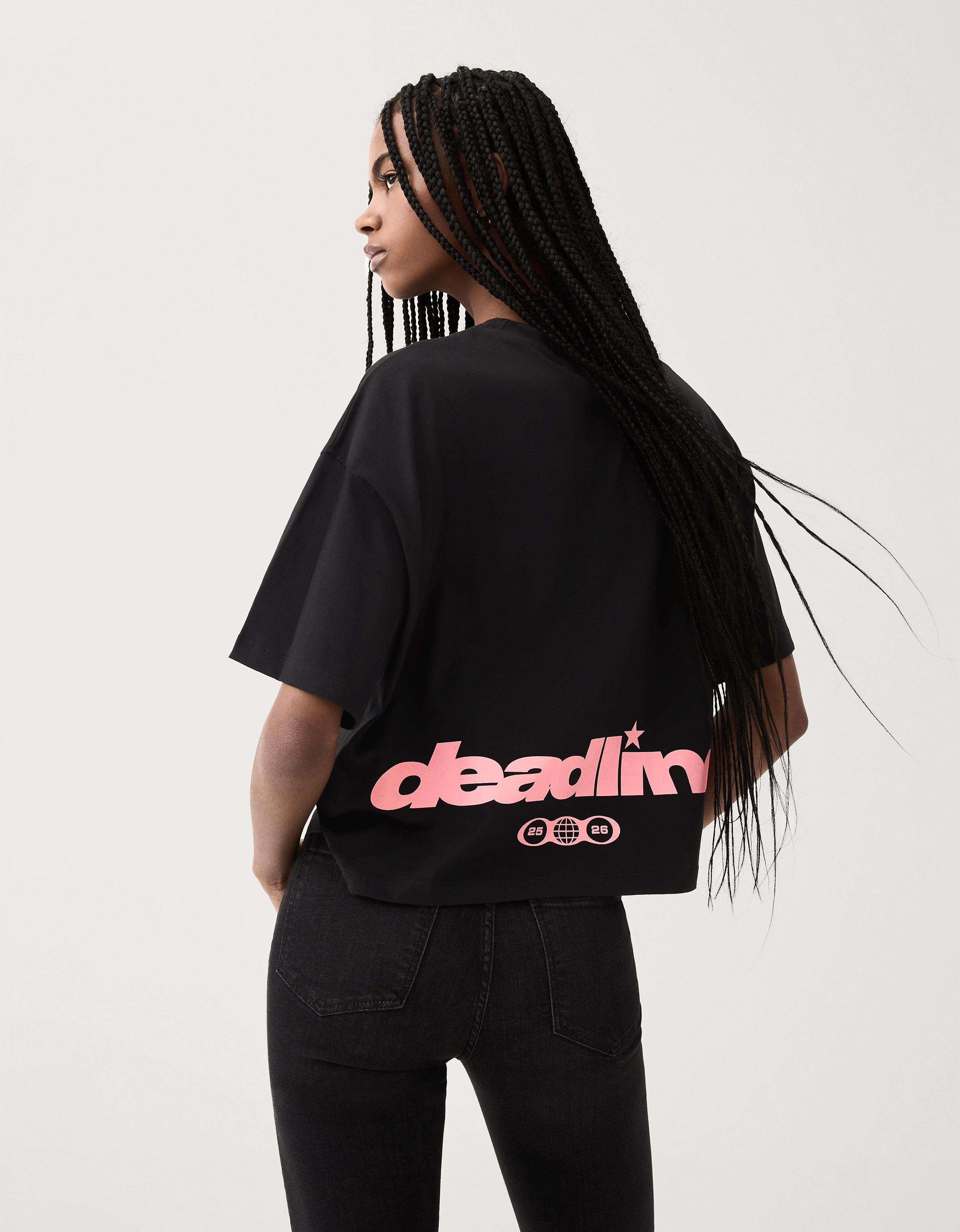 Maglietta Black Pink maniche corte - Magliette - Donna | Bershka