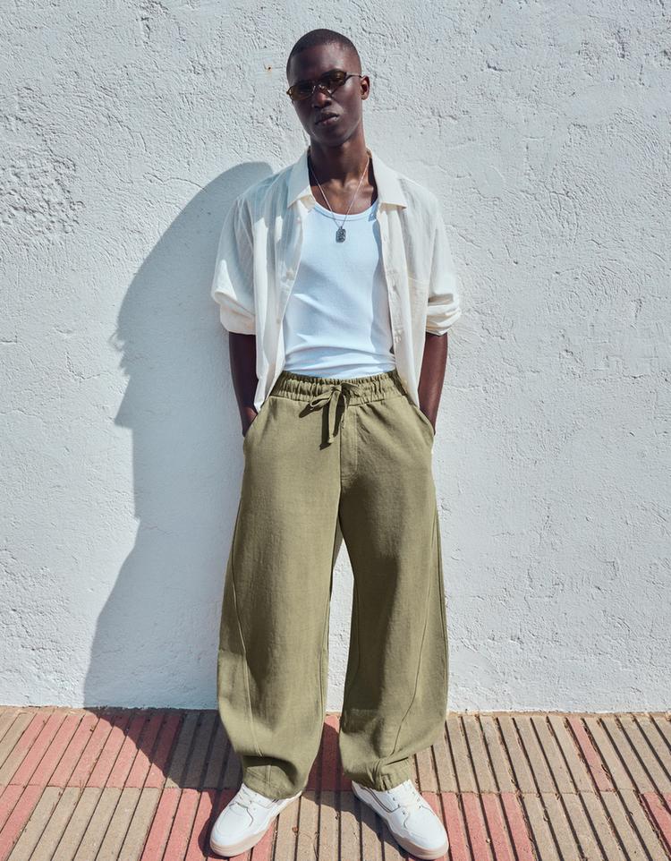 Interlok balon pantolon