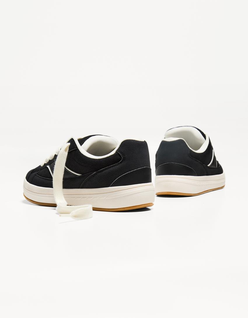Sneakers skate-Noir-1