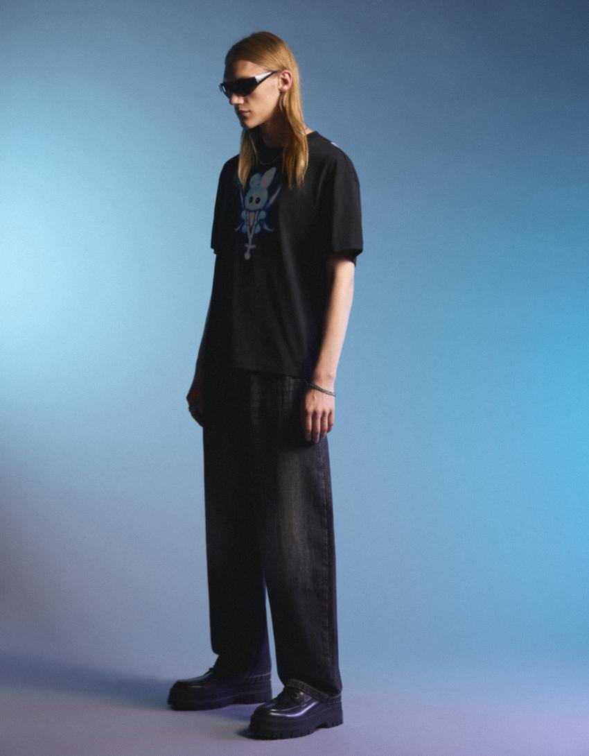 Super baggy jeans-Dark grey-3