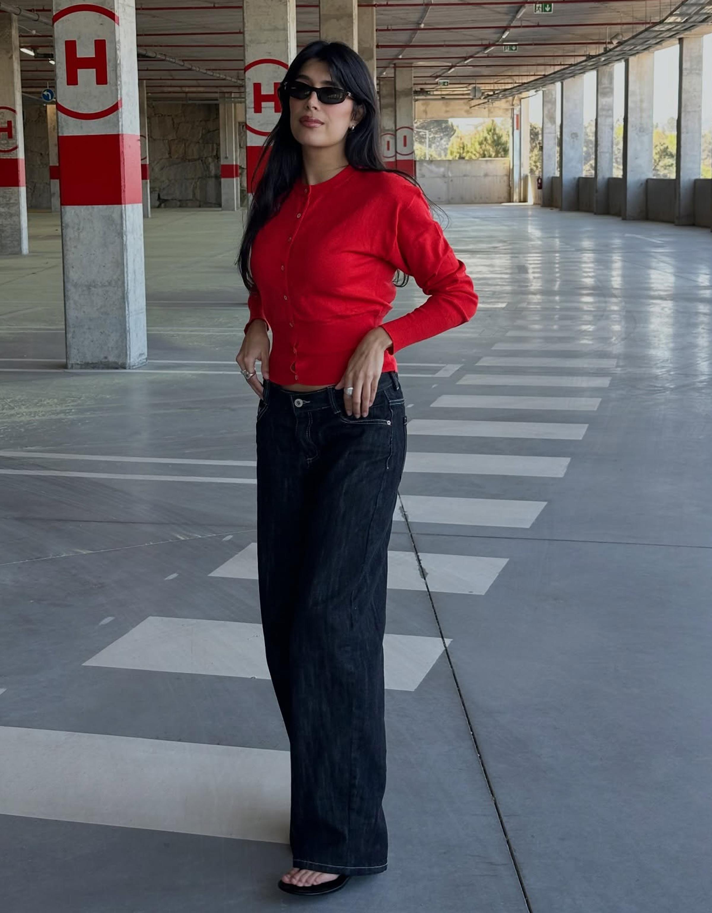 Bisiklet yaka çizgili düğmeli ceket - Görsel 53