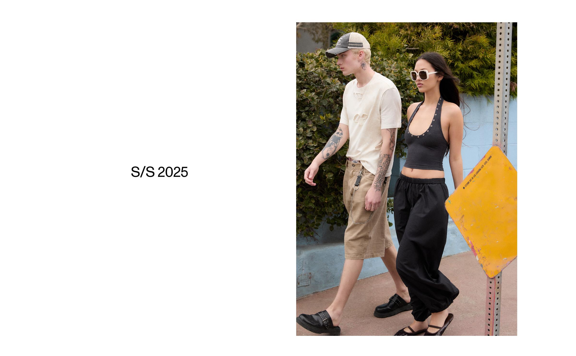 Sarouel trousers with elasticated waistband